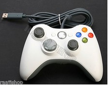 WHITE XBOX 360 USB WIRED